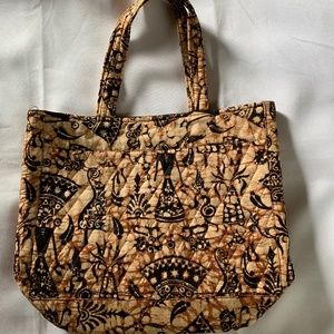 Beautiful Tribal Bag in Brown and Black!
